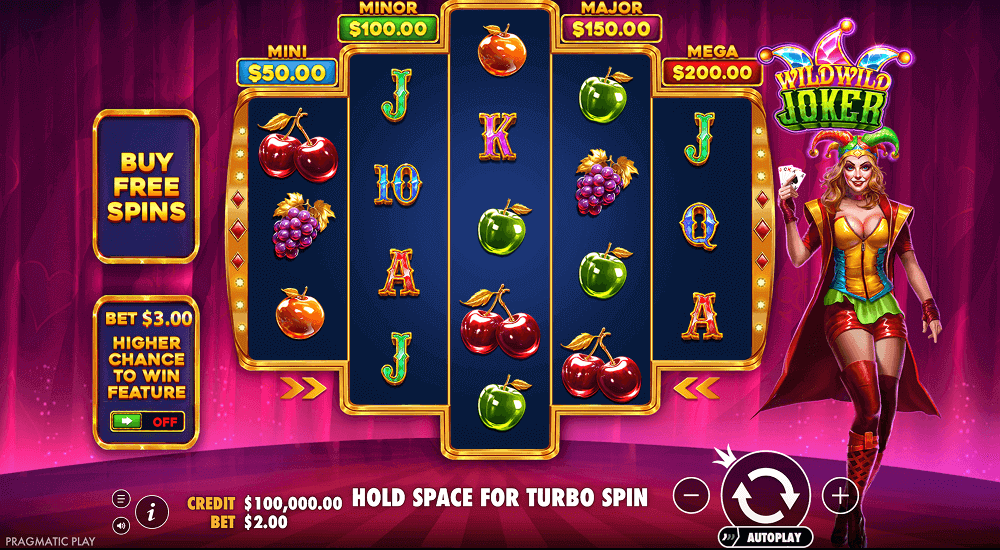 Jugabilidad en Wild Wild Joker Jugabilidad en Wild Wild Joker